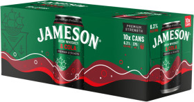 Jameson-Dry-Lime-or-Cola-63-10-x-375mL-Cans on sale