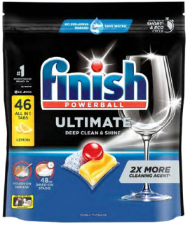 Finish-Ultimate-Pro-Dishwasher-Tablets-Lemon-Sparkle-46-Pack on sale