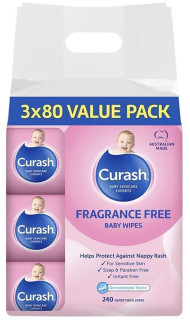 Curash-Fragrance-Free-Baby-Wipes-3x-80-Pack on sale