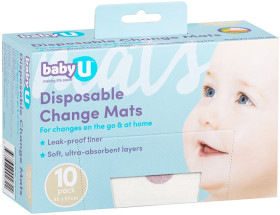Baby-U-Change-Mats-10pk on sale