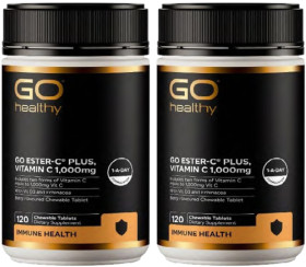 GO-Healthy-GO-Ester-C-Plus-1000mg-Berry-Chewable-120-Tablets on sale