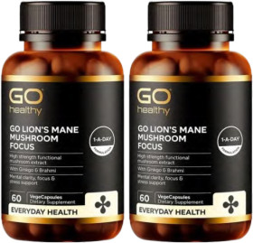 GO-Healthy-GO-Lions-Mane-Mushroom-Focus-60-VegeCapsules on sale