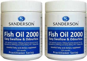 Sanderson-Fish-Oil-2000-220-Capsules on sale