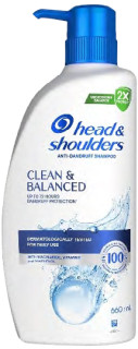 Head-Shoulders-Clean-Balanced-Shampoo-660ml on sale