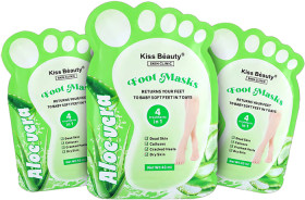 Kiss-Beauty-Foot-Mask-Cucumber-1-Pack on sale