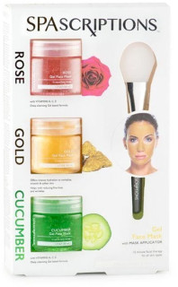 SpaScriptions-Rose-Gold-Cucumber-Gel-Face-Mask-Pack-150ml on sale
