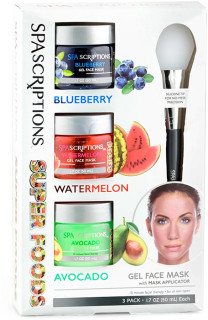SpaScriptions-Super-Foods-Face-Mask-3pk on sale