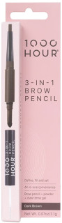 1000HOUR-3-in-1-Brow-Pencil-Dark-Brown on sale