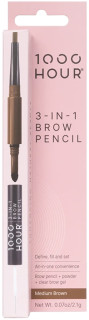 1000HOUR-3-in-1-Brow-Pencil-Medium-Brown on sale