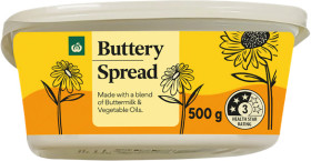 Woolworths-Buttery-Spread-500g on sale