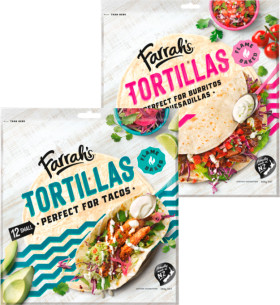 Farrahs-Burrito-Tortilla-8-12-Pack on sale