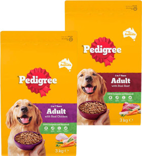 Pedigree-Dry-Dog-Food-25-3kg on sale