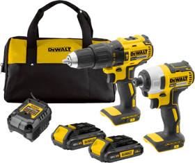 DeWALT-18V-2-Pce-Brushless-Combo-Kit on sale