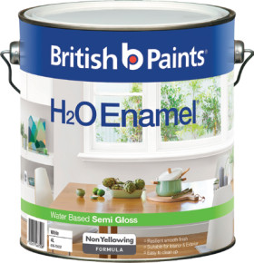 British-Paints-4L-H20-Enamel-Paint on sale