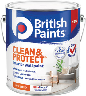 British-Paints-4L-Clean-Protect-Interior-Paint on sale