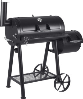 NEW-Jumbuck-BBQ-Offset-Smoker-With-Sidebox on sale