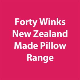 Forty-Winks-New-Zealand-Made-Pillow-Range on sale