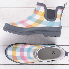 Outsidings-Ankle-Boot-Check-Mate-Gumboot on sale