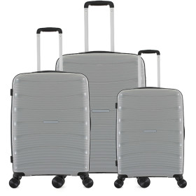 bbb-Travel-Nova-Suitcase-Silver on sale