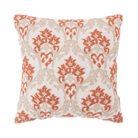 Design-Republique-Camila-Damask-Cushion-RedTaupe on sale