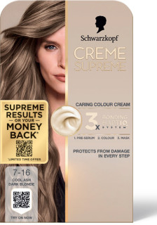 NEW-Schwarzkopf-Creme-Supreme on sale