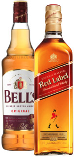 Bells-Blended-Scotch-Whisky-1L-or-Johnnie-Walker-Red-Blended-Scotch-Whisky-1L on sale