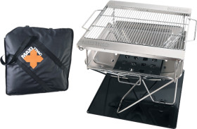 MaxiTrac-Folding-Firepit-Grill on sale