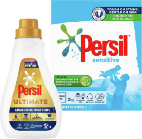 Persil-Laundry-Powder-2kg-or-Ultimate-Laundry-Liquid-1L on sale