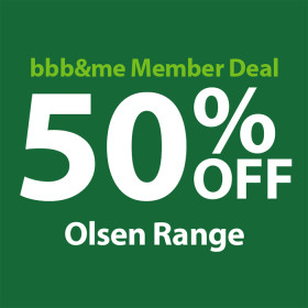 bbbme-Member-Deal-50-off-Olsen-Range on sale
