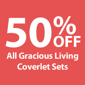 50-off-All-Gracious-Living-Coverlet-Sets on sale