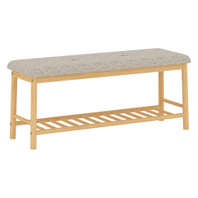 Anich-Bamboo-Bench-with-Shoe-Rack on sale