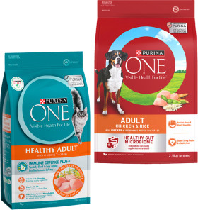 Purina-One-Cat-Food-14-15kg-or-Dog-Food-25kg on sale