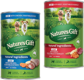 Natures-Gift-Dog-Food-12kg on sale