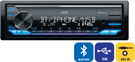 JVC-Single-DIN-Head-Unit-with-Dual-Bluetooth-USB on sale