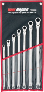 Repco-Long-Double-Ring-Spanner-Set-7-Piece on sale