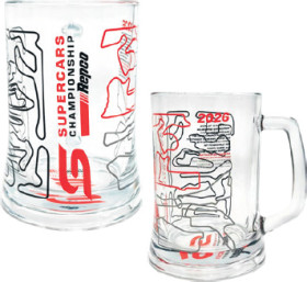 NEW-Supercars-2026-Race-Track-Beer-Glass on sale