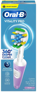 Oral-B-Vitality-Pro-Deep-Clean-Toothbrush-Lilac on sale