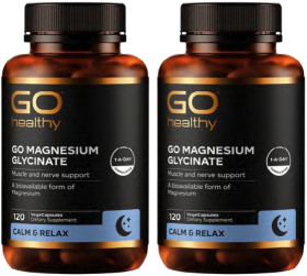 GO-Healthy-GO-Magnesium-Glycinate-120-VegeCapsules on sale