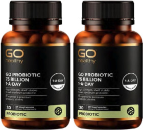 GO-Healthy-GO-Probiotic-75-Billion-1-A-Day-30-VegeCapsules on sale