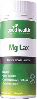 Good-Health-Mg-Lax-60-Capsules on sale