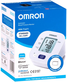 Omron-Automatic-Blood-Pressure-Monitor-HEM7144T1 on sale