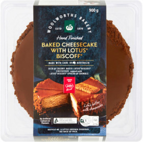 Woolworths-Biscoff-Cheesecake-900g on sale