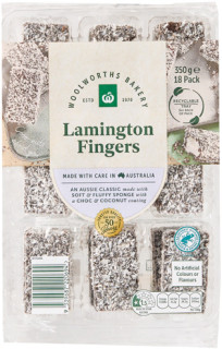 Woolworths-Lamington-Fingers-18-Pack on sale