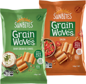 Sunbites-Grain-Waves-140g on sale