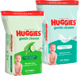 Huggies-Baby-Wipes-240-Pack on sale