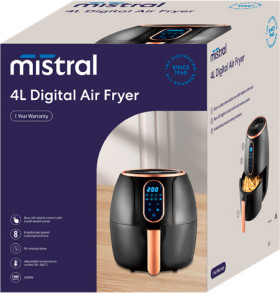 Mistral-Digital-Air-Fryer-4-Litre on sale