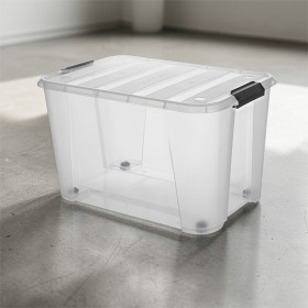 Rolling-Storage-Box-with-Clips-32L on sale