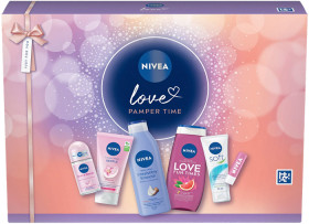 Nivea-Womens-Love-Pamper-Time-Body-Care-Gift-Set-6-Pack on sale