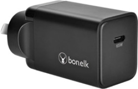 Bonelk-65W-USB-C-GaN-Wall-Charger-ELK-21736-R-Black on sale