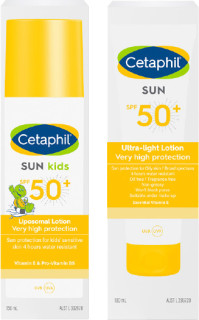 Cetaphil-Sunscreen-Ultra-Light-Lotion-SPF50-100ml-or-Kids-SPF50-150ml on sale